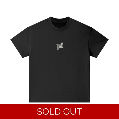 Past Time "Gray Flower Collage" Kids Tee